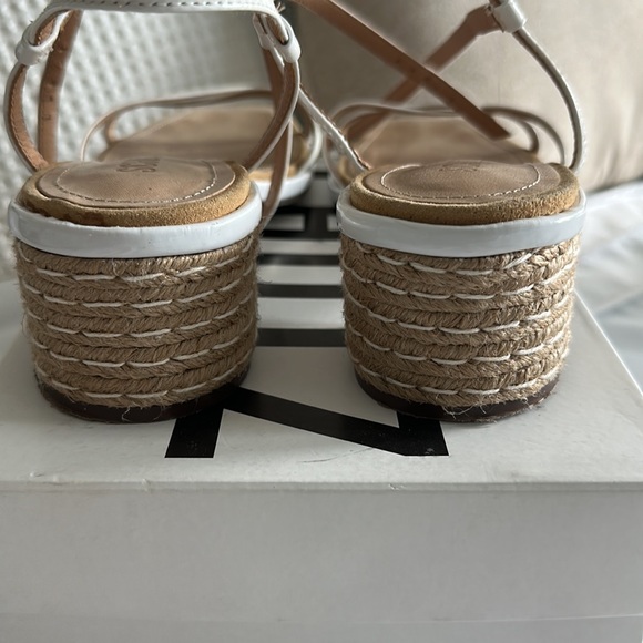 Schutz Narah Mid sandal in white - Picture 5 of 7